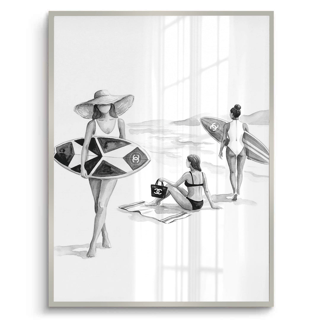 2Vogue on the Waves - Fine Art