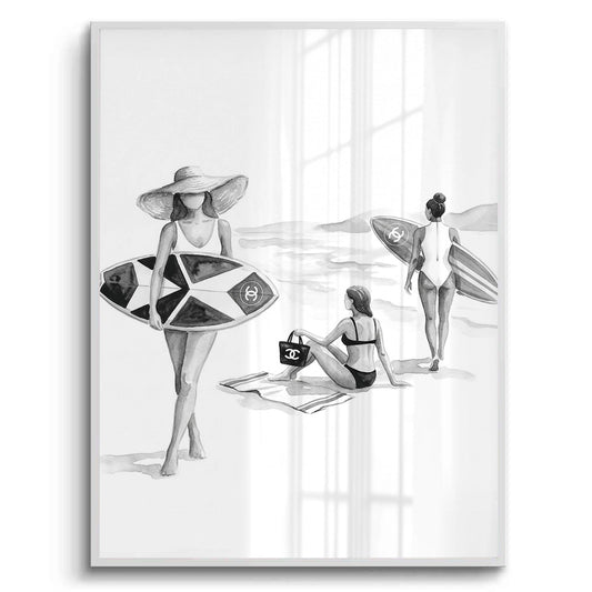 Vogue on the Waves - Fine Art