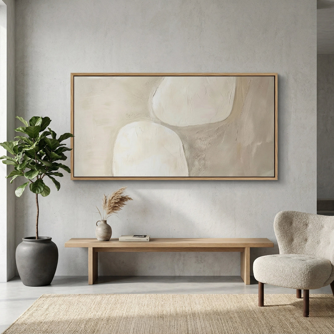 Organic Earth Tone Wall Decor for Luxury Villas Abu Dhabi
