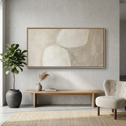 Organic Earth Tone Wall Decor for Luxury Villas Abu Dhabi