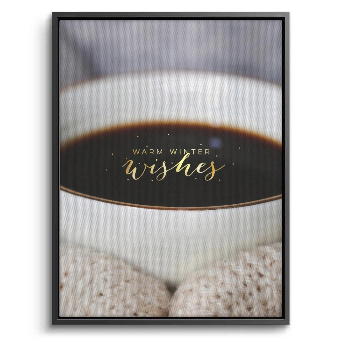 2Warm Winter Wishes Coffee - Canvas