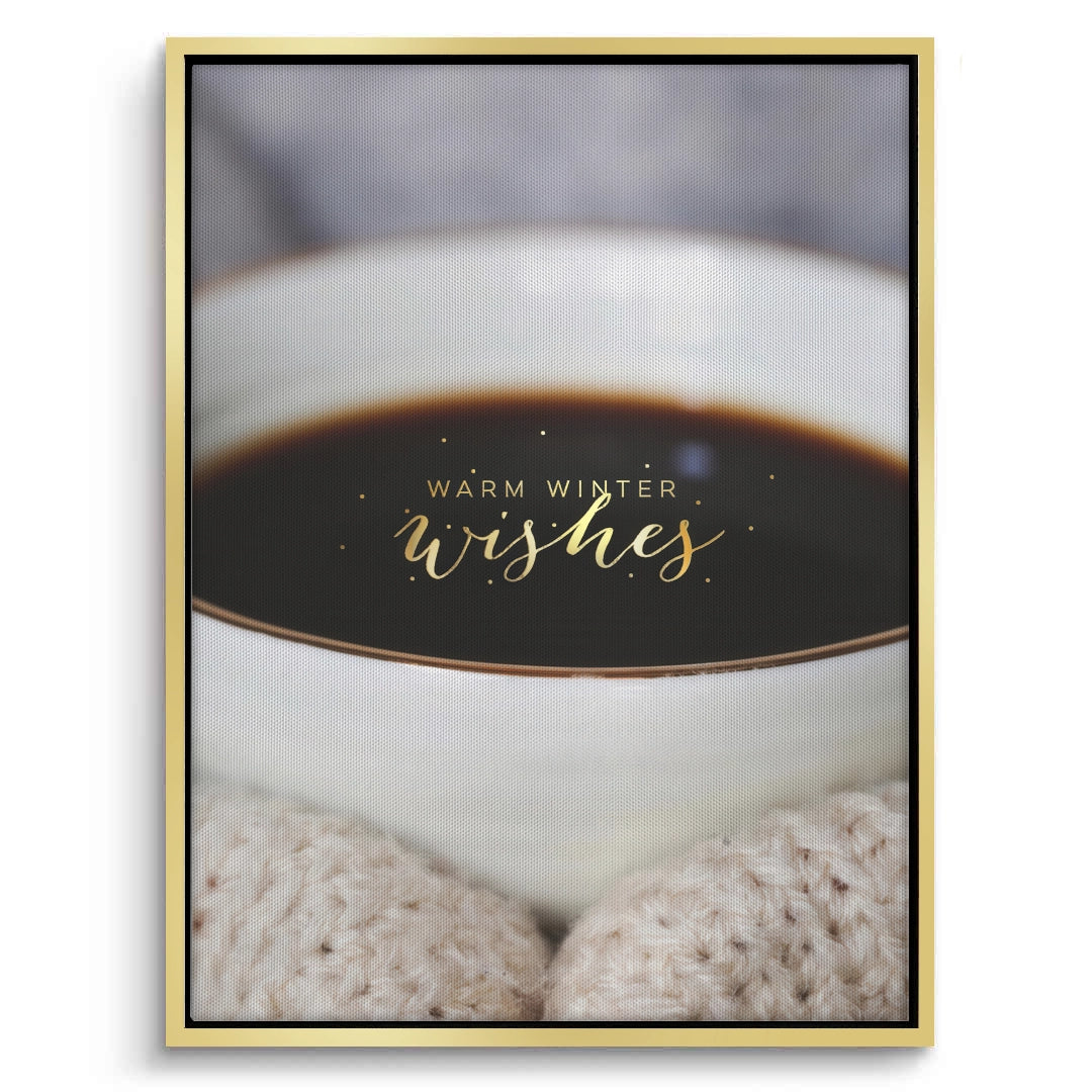 2Warm Winter Wishes Coffee - Canvas