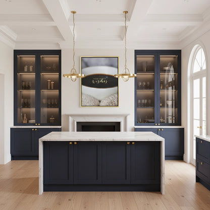 Warm Winter Wishes Coffee - Canvas