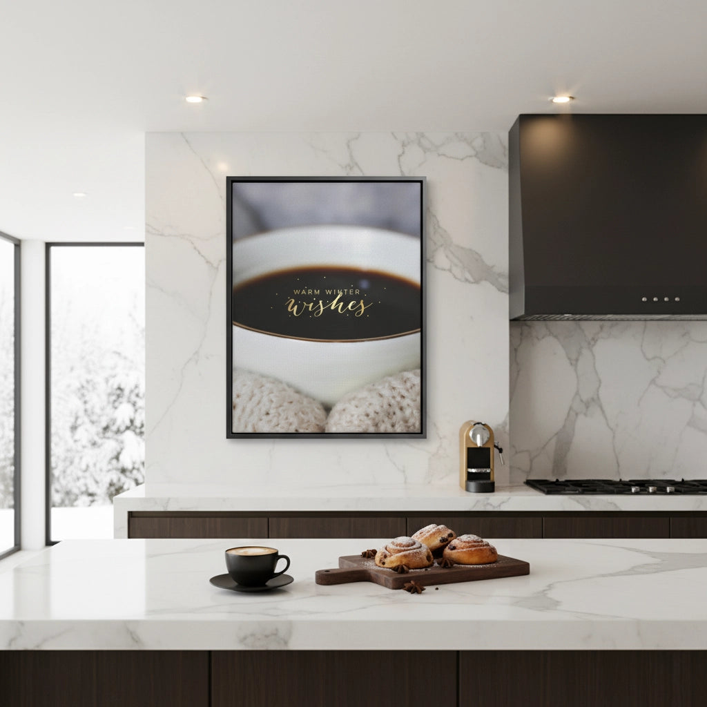 2Warm Winter Wishes Coffee - Canvas