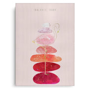 Watercolor Flamingo - Canvas - Jasmineart.ae