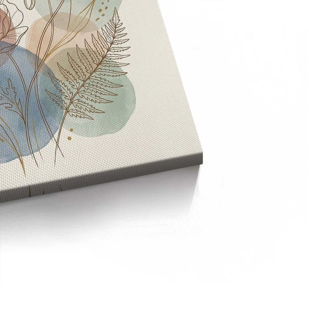 2Watercolor Flowers - Canvas