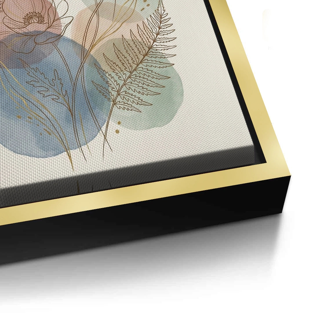 2Watercolor Flowers - Canvas