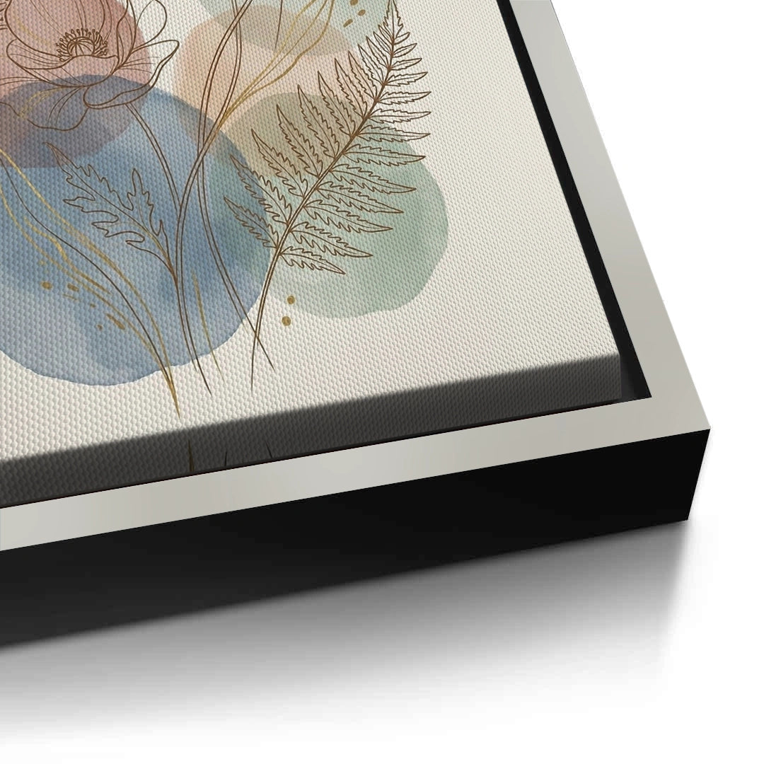 2Watercolor Flowers - Canvas