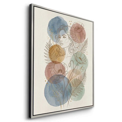 Watercolor Flowers - Canvas