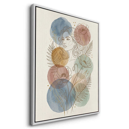 Watercolor Flowers - Canvas