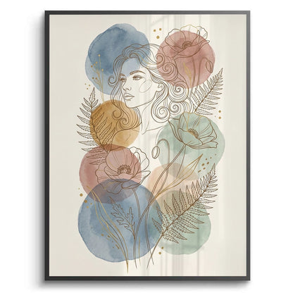 Watercolor Flowers - Fine Art