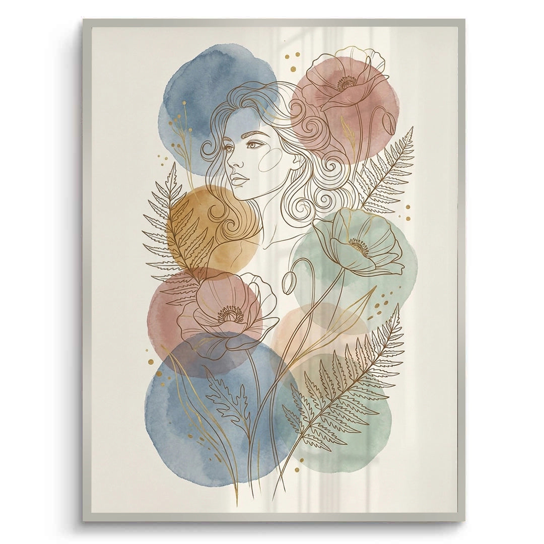 2Watercolor Flowers - Fine Art