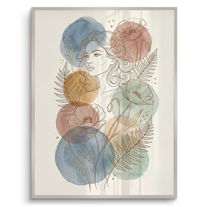 Watercolor Flowers - Fine Art