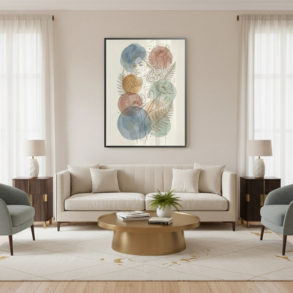 2Watercolor Flowers - Fine Art