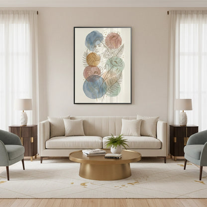 Watercolor Flowers - Fine Art