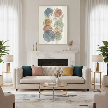 Watercolor Flowers - Fine Art