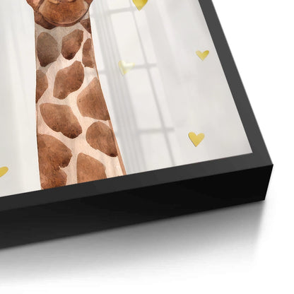 Watercolor Giraffe - Fine Art