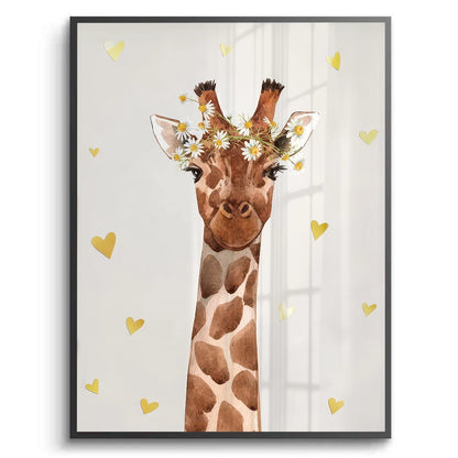 Watercolor Giraffe - Fine Art