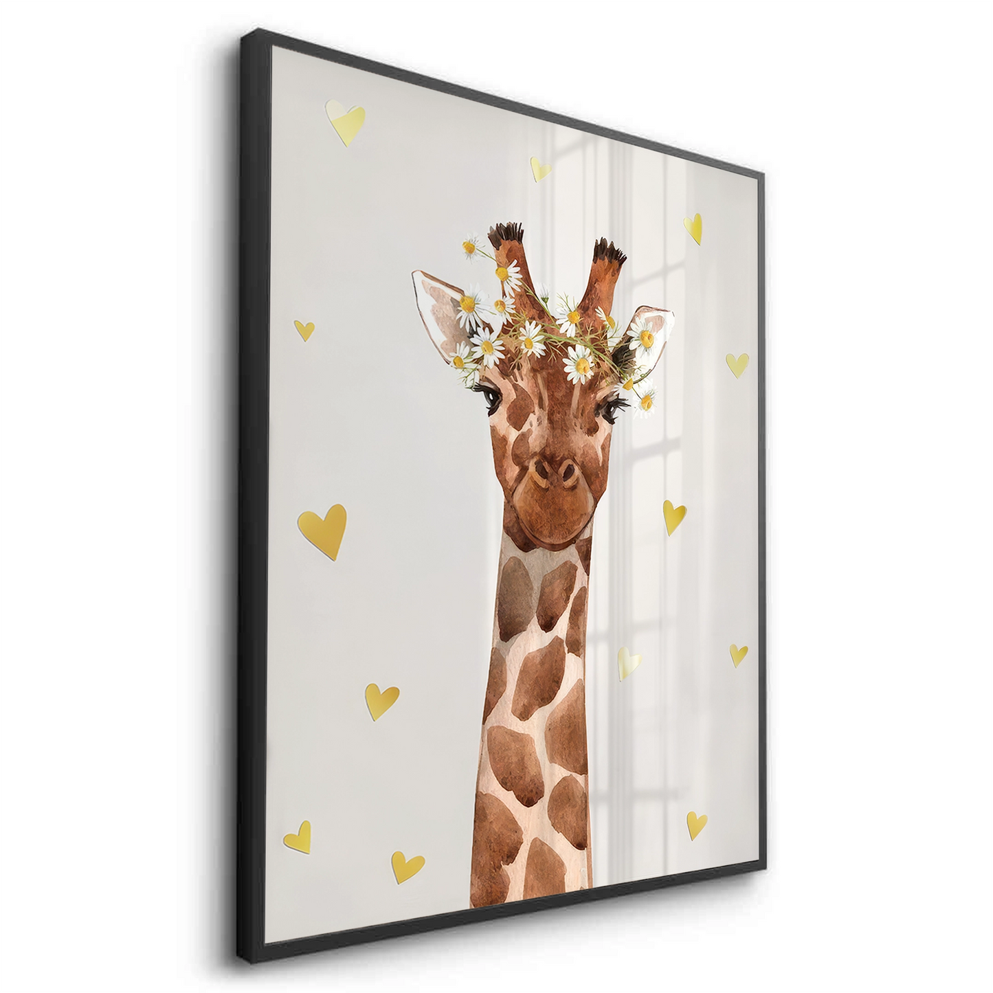 2Watercolor Giraffe - Fine Art
