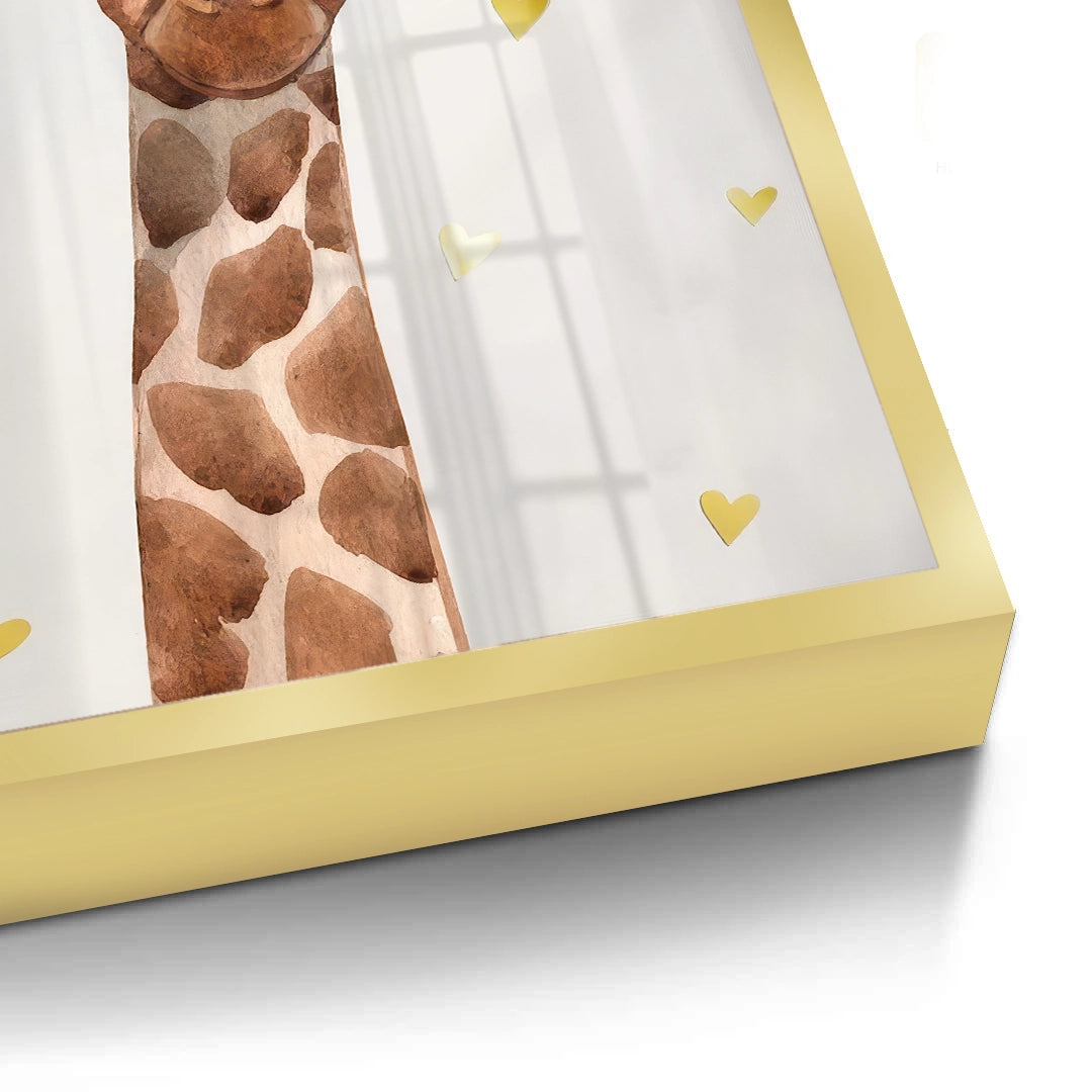 2Watercolor Giraffe - Fine Art