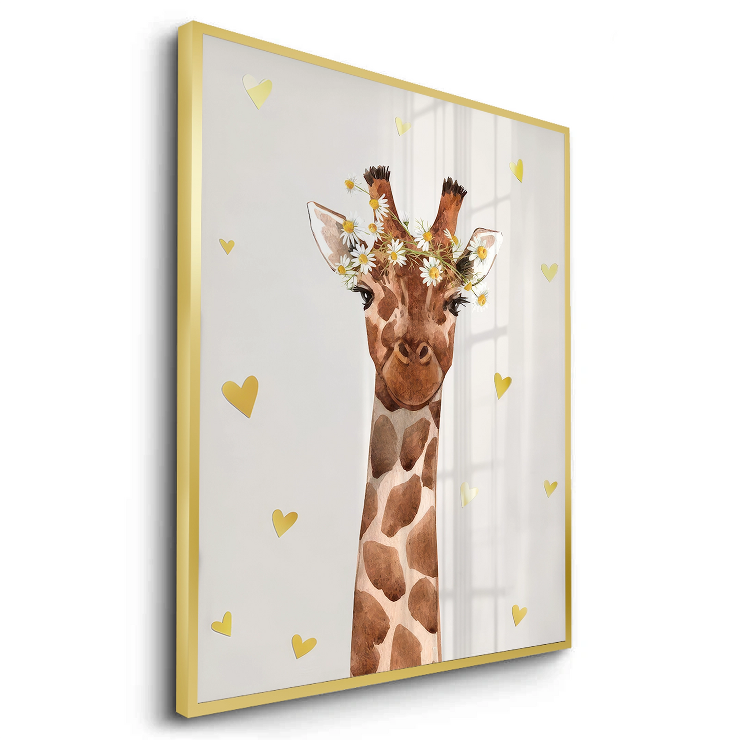 2Watercolor Giraffe - Fine Art