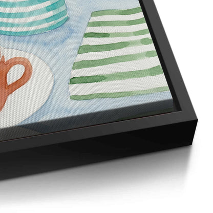 Watercolor Pink Gerbera - Canvas