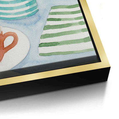 Watercolor Pink Gerbera - Canvas