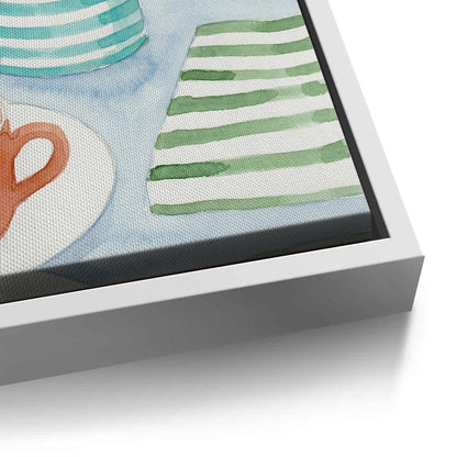 Watercolor Pink Gerbera - Canvas