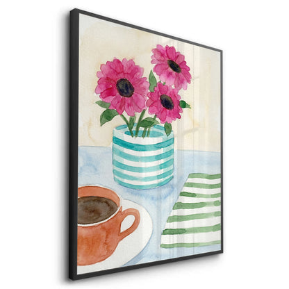 Watercolor Pink Gerbera - Fine Art