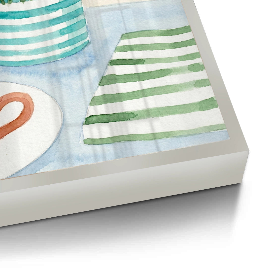 2Watercolor Pink Gerbera - Fine Art