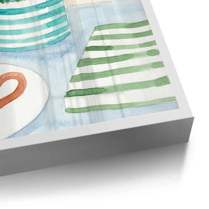 Watercolor Pink Gerbera - Fine Art