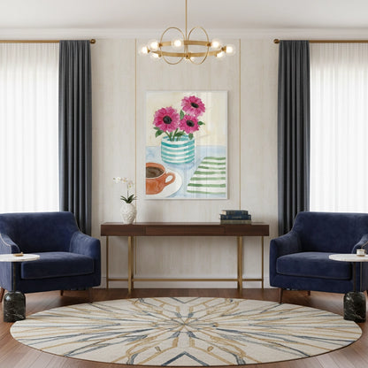 Watercolor Pink Gerbera - Fine Art