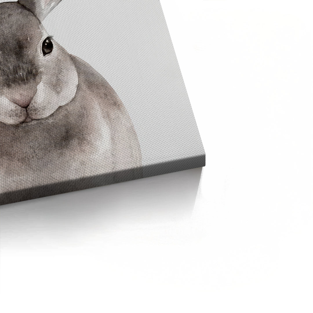 2Watercolor Rabbit - Canvas