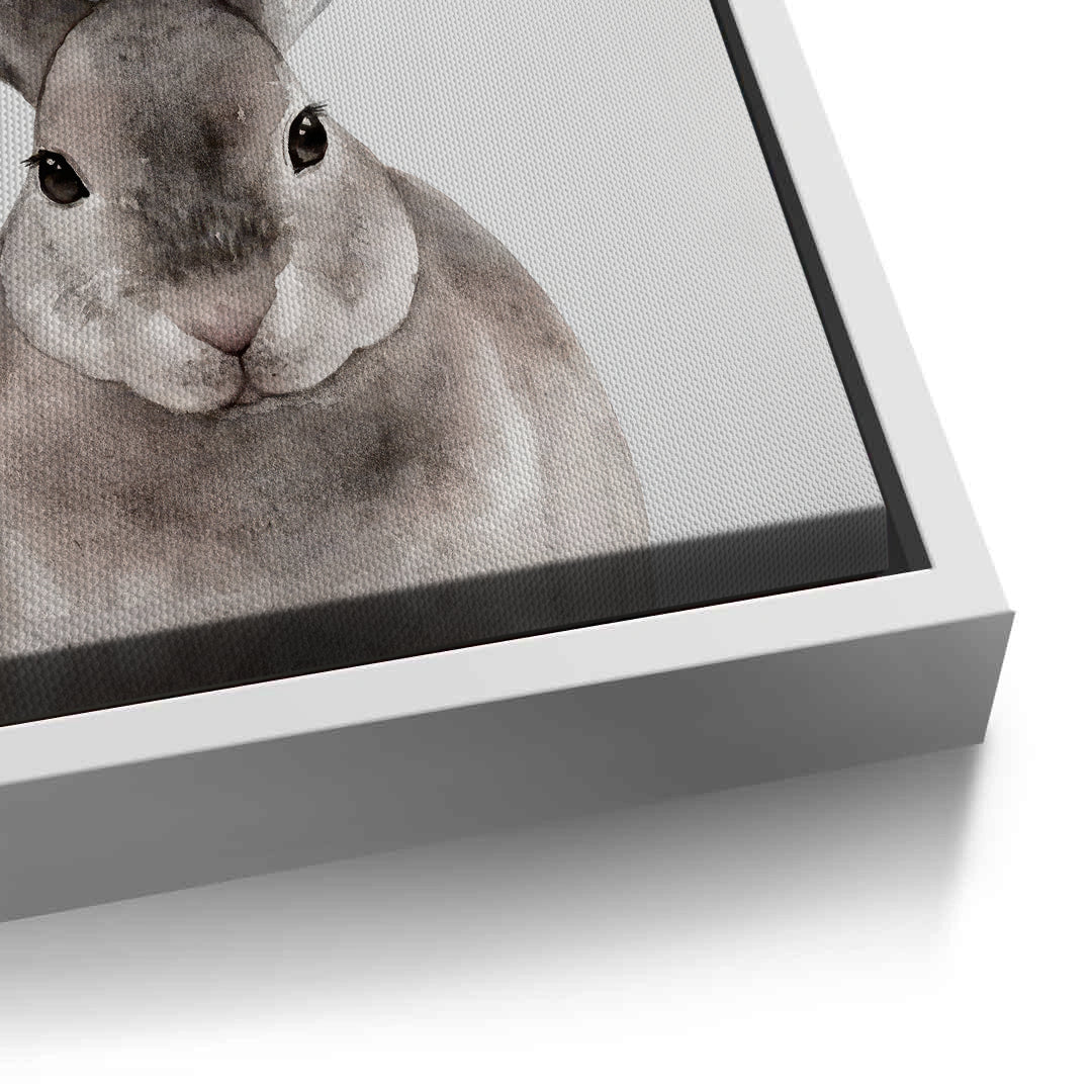 2Watercolor Rabbit - Canvas