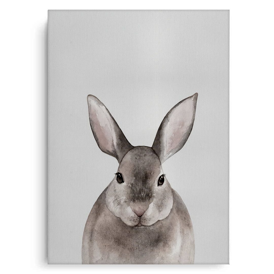 2Watercolor Rabbit - Canvas