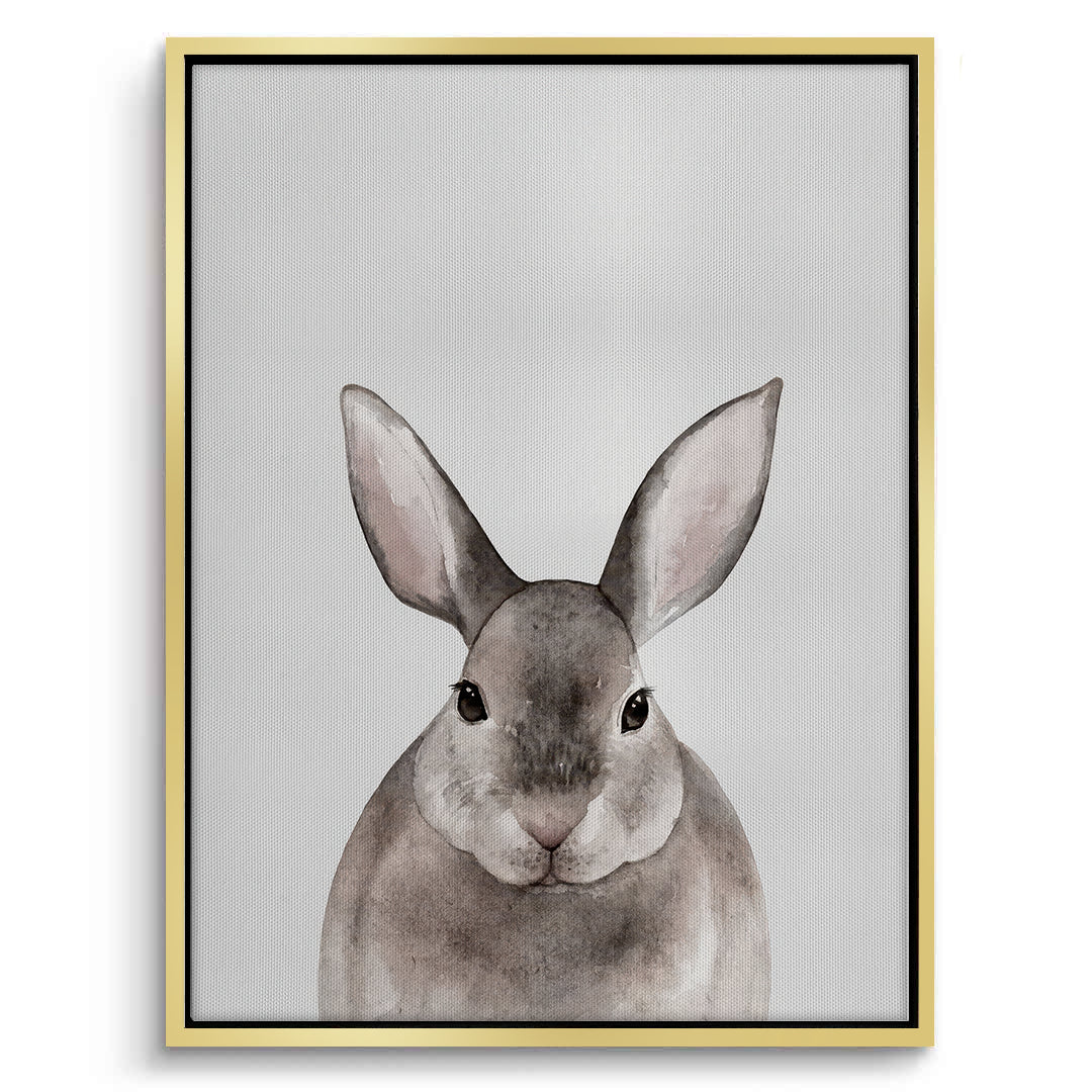 2Watercolor Rabbit - Canvas