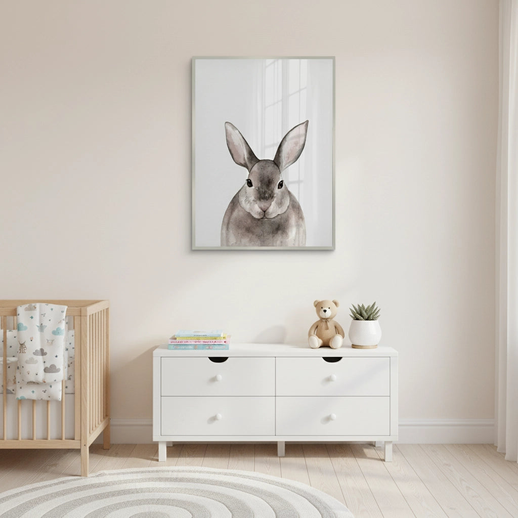 2Watercolor Rabbit - Fine Art