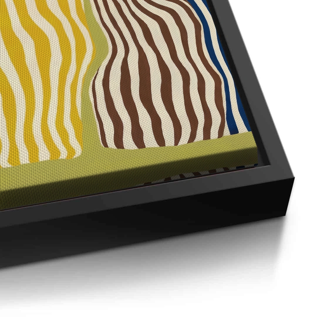 2Wavy Botanical Silhouettes - Canvas