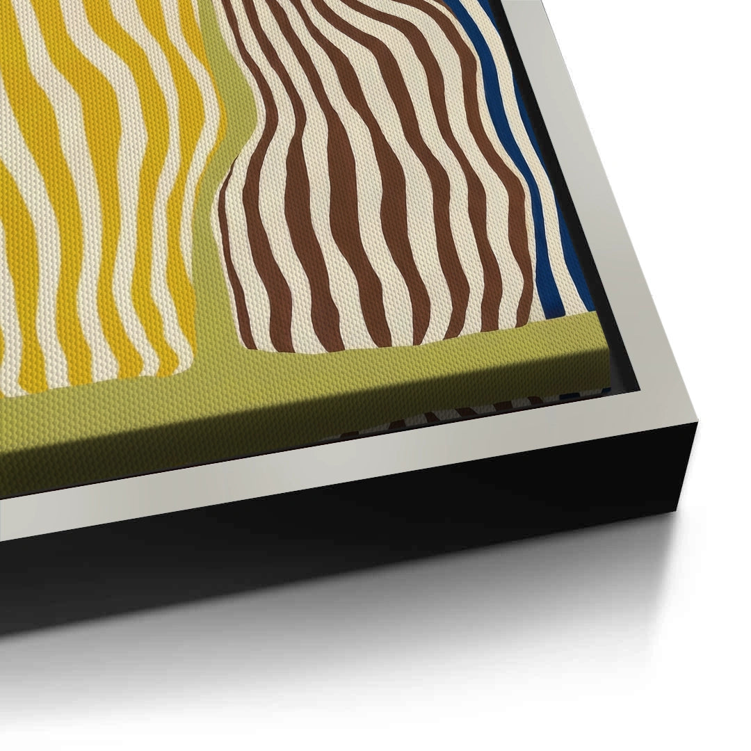 2Wavy Botanical Silhouettes - Canvas