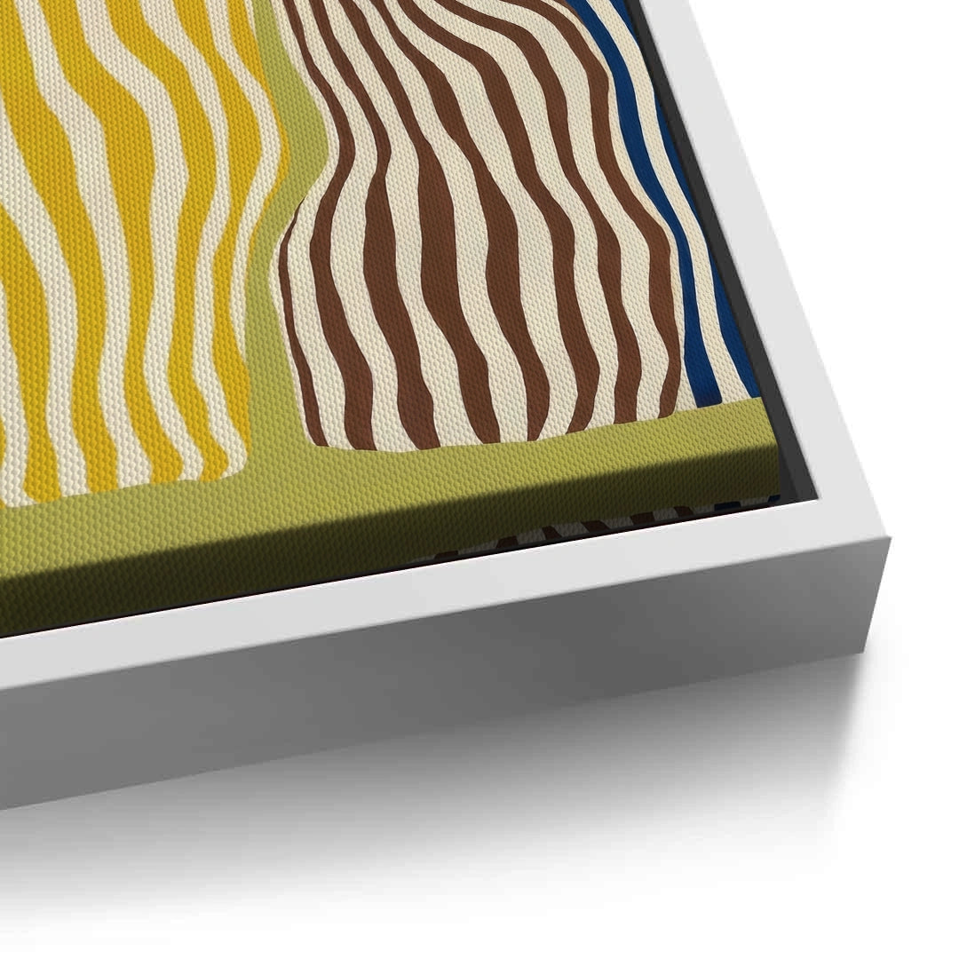 2Wavy Botanical Silhouettes - Canvas