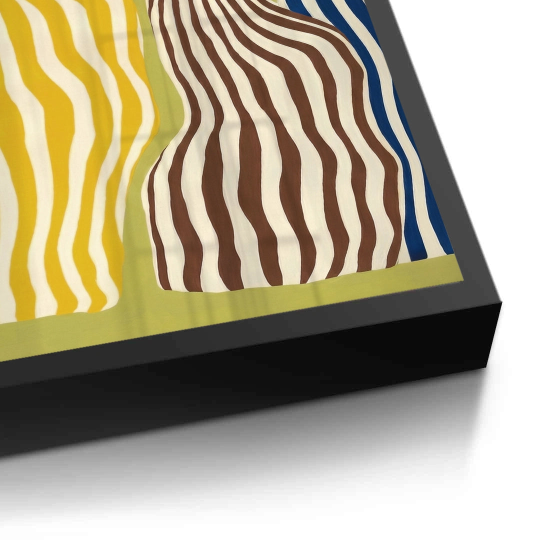 2Wavy Botanical Silhouettes - Fine Art