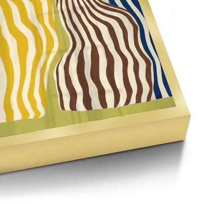 Wavy Botanical Silhouettes - Fine Art