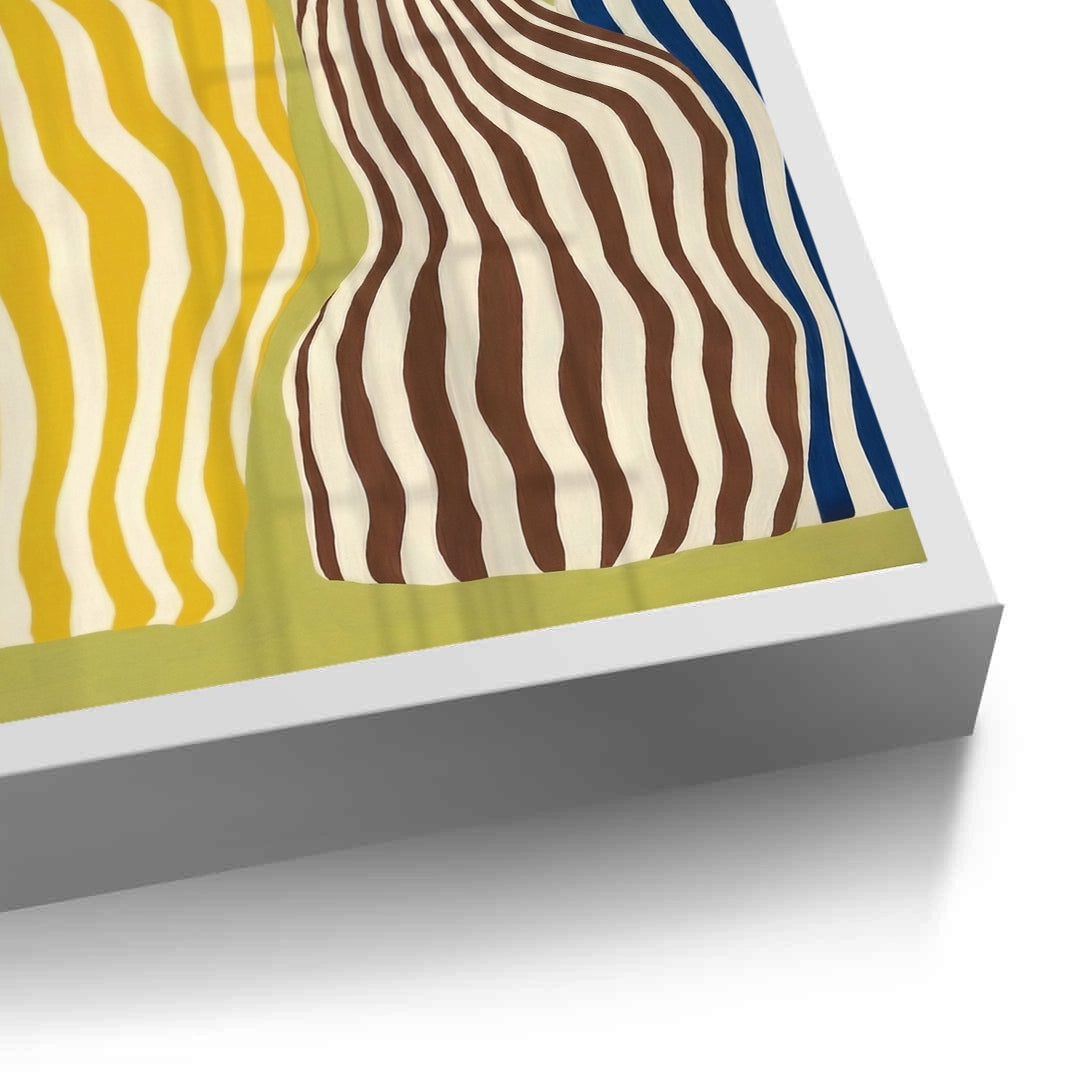 2Wavy Botanical Silhouettes - Fine Art