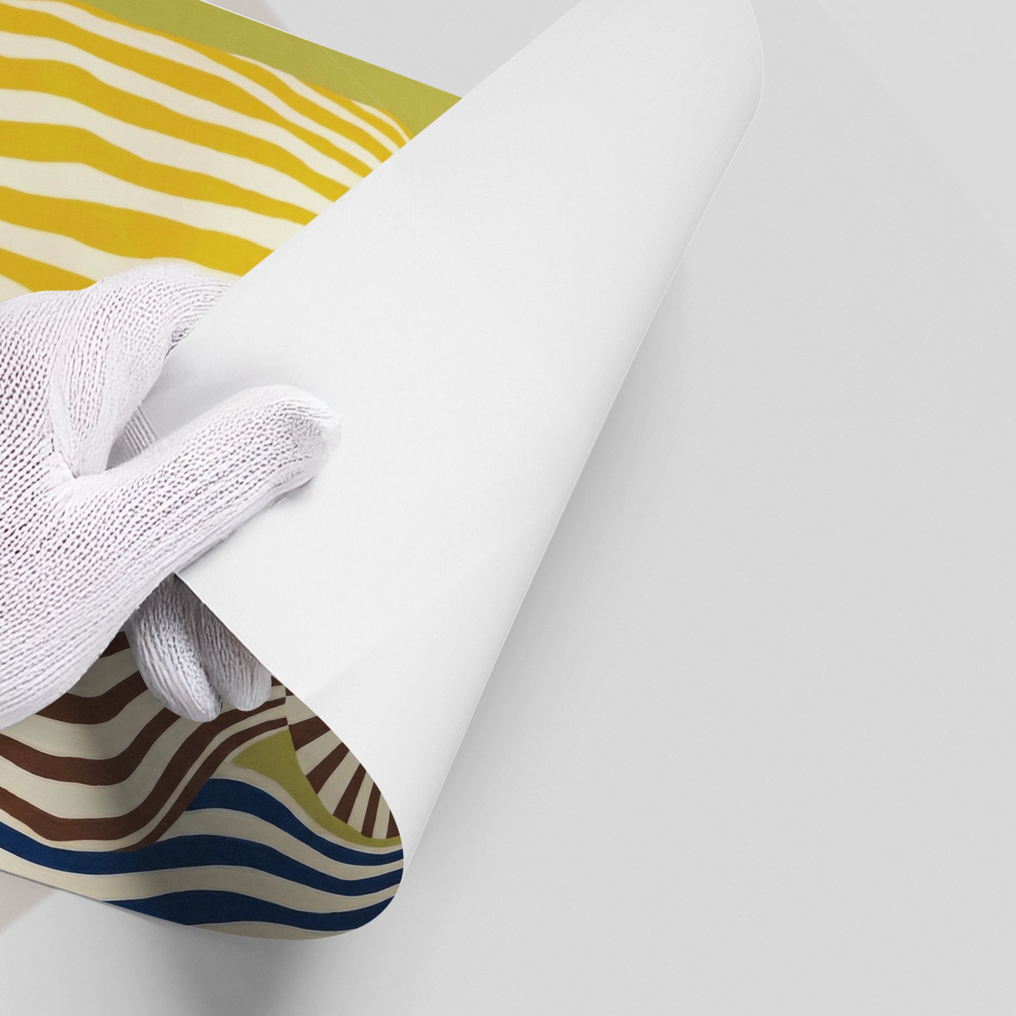 2Wavy Botanical Silhouettes - Poster