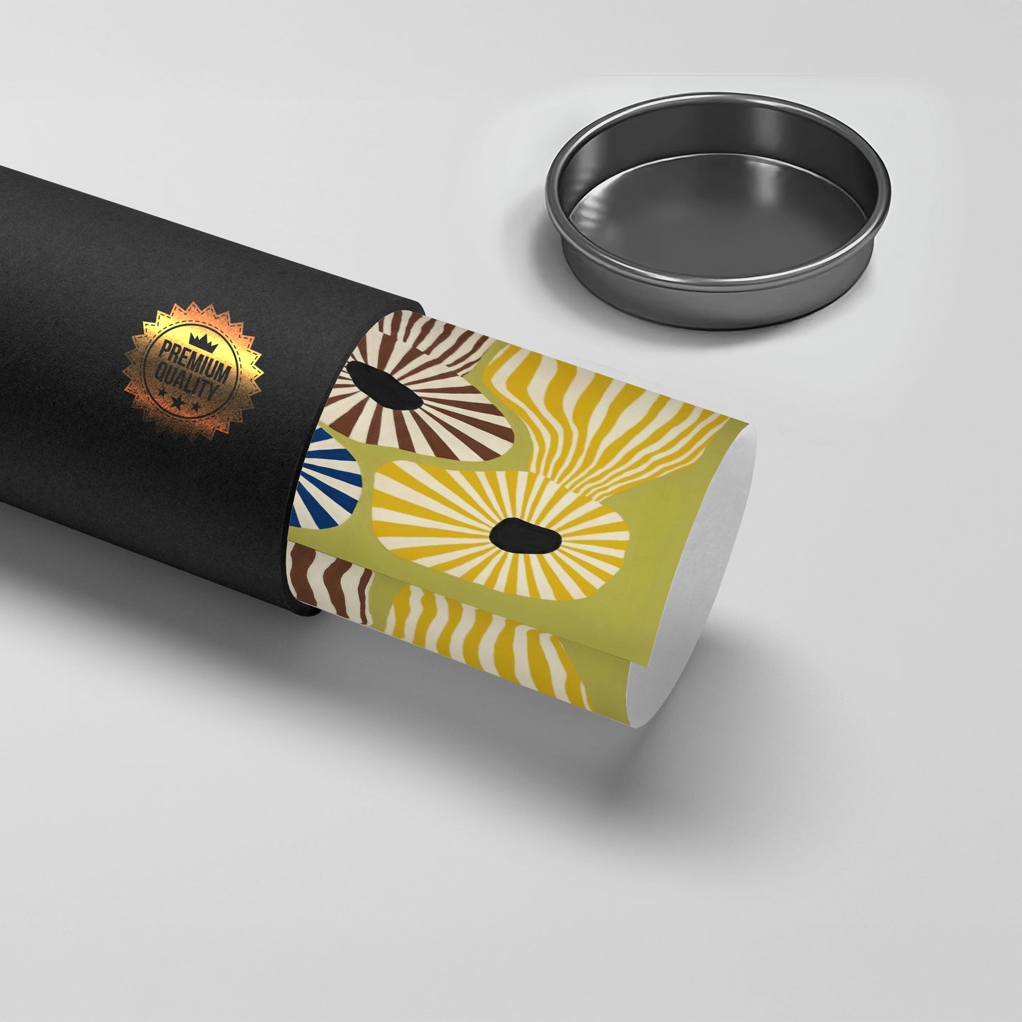 2Wavy Botanical Silhouettes - Poster