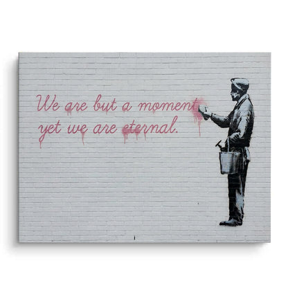 We Are But a Moment - Canvas