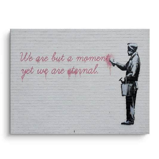We Are But a Moment - Canvas
