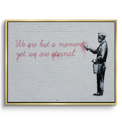 We Are But a Moment - Canvas