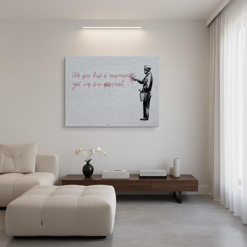 We Are But a Moment - Canvas