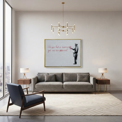 We Are But a Moment - Canvas